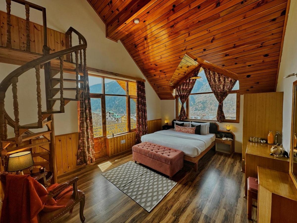 The Wooden Chalet, Manali Kültér fotó
