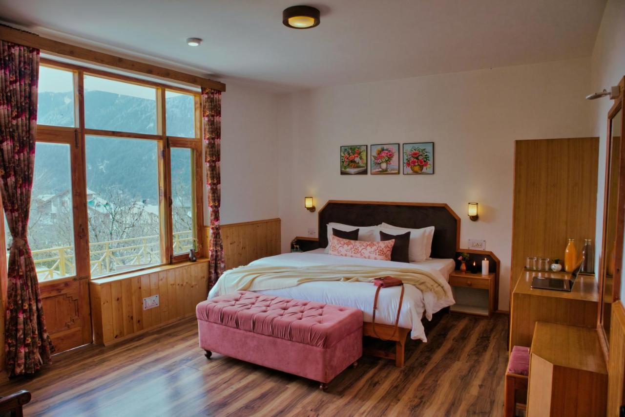The Wooden Chalet, Manali Kültér fotó